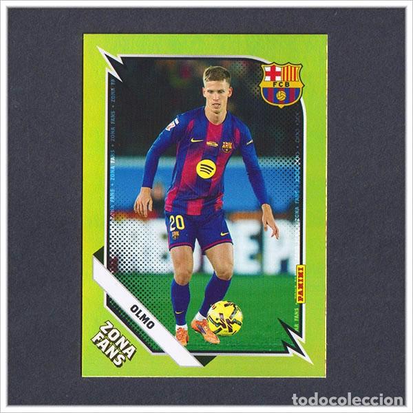 Cromos de F&uacute;tbol: PANINI CLUB 2025 2026 25 26 BARCELONA DANI OLMO KO 40 KO40 ZONA FANS KROMIX BAR&Ccedil;A LIGA COLECCI&Oacute;N