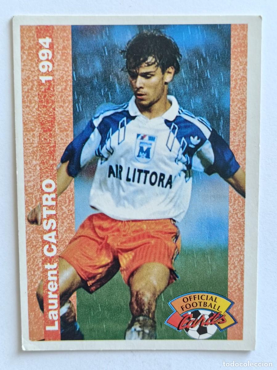 Cromos de F&uacute;tbol: #222 LAURENT CASTRO (BASTIA) FOOTBALL CARD 1993/1994 PANINI