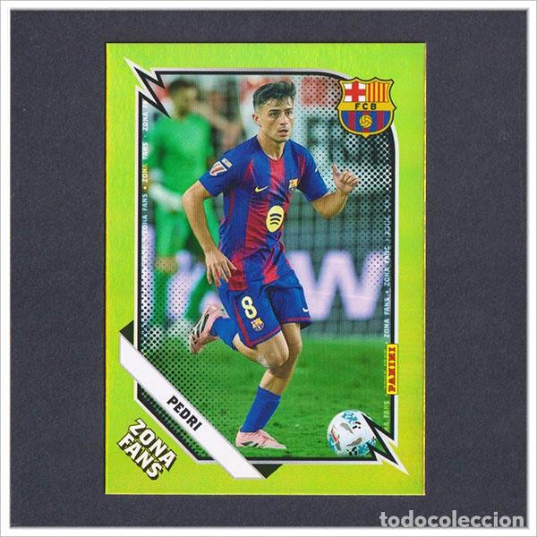 Cromos de F&uacute;tbol: PANINI CLUB 2025 2026 25 26 BARCELONA PEDRI KO 38 KO38 ZONA FANS KROMIX BAR&Ccedil;A LIGA COLECCI&Oacute;N