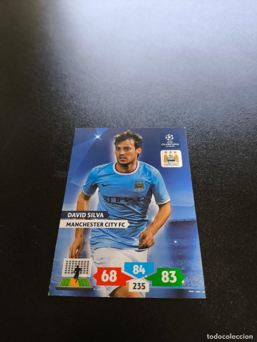 Cromos de F&uacute;tbol: David Silva MANCHESTER CITY PANINI ADRENALYN XL UEFA CHAMPIONS LEAGUE 2013 2014 13 14 NO LIGA ESTE
