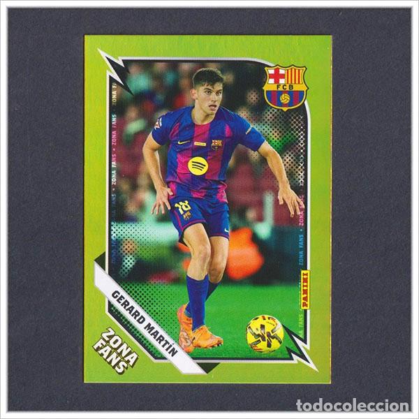 Cromos de F&uacute;tbol: PANINI CLUB 2025 2026 25 26 BARCELONA GERARD MART&Iacute;N KO 35 KO35 ZONA FANS KROMIX BAR&Ccedil;A LIGA COLECCI&Oacute;N