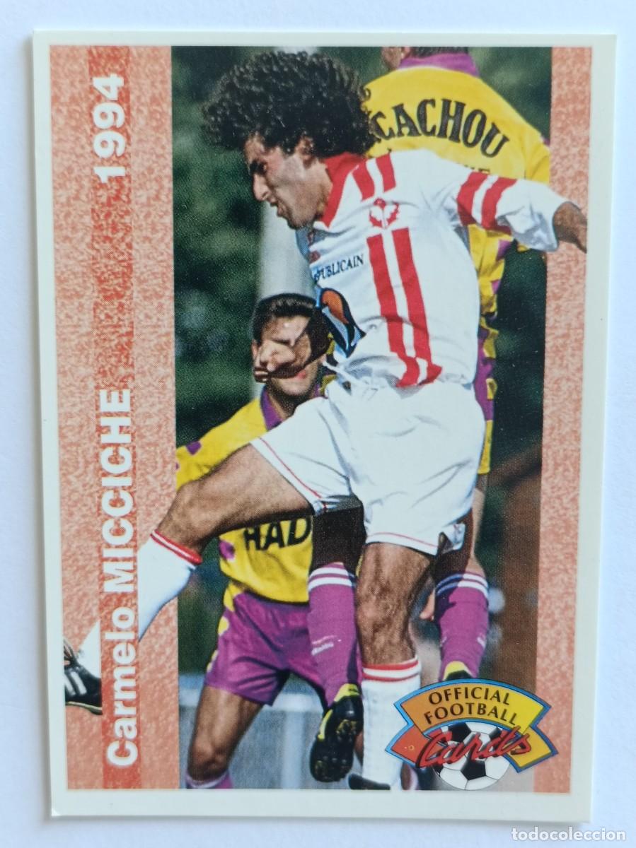 Cromos de F&uacute;tbol: #224 CARMELO MICCICHE (NANCY) FOOTBALL CARD 1993/1994 PANINI