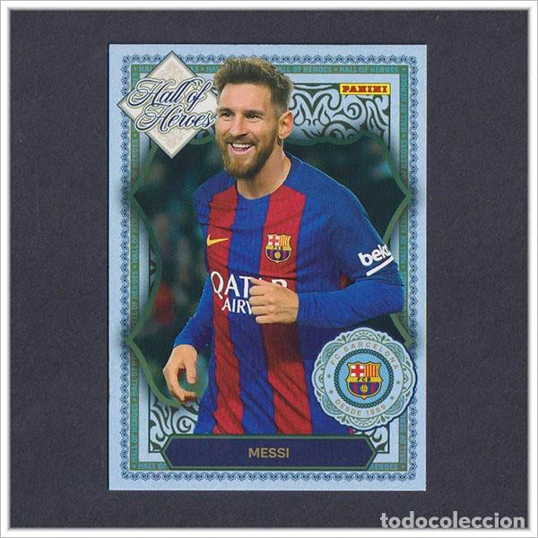 Cromos de F&uacute;tbol: PANINI CLUB 2025 2026 25 26 BARCELONA MESSI HH10 HH 10 HALL OF HEROES BAR&Ccedil;A LIGA ALBUM COLECCI&Oacute;N