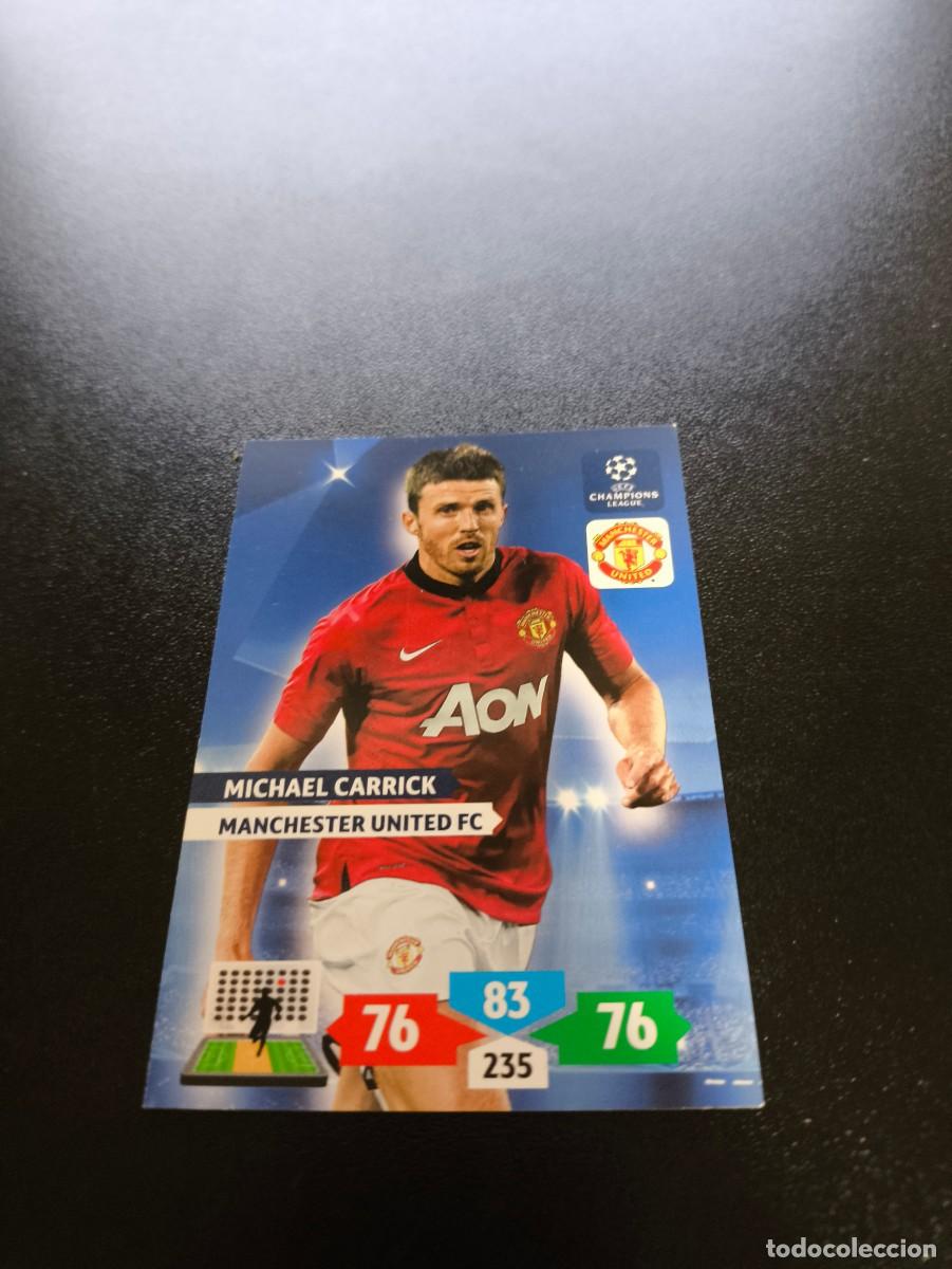 Cromos de F&uacute;tbol: Michael Carrick MANCHESTER UNITED PANINI ADRENALYN XL UEFA CHAMPIONS LEAGUE 2013 2014 13 14