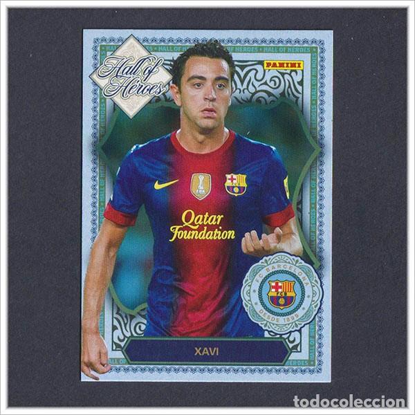 Cromos de F&uacute;tbol: PANINI CLUB 2025 2026 25 26 BARCELONA XAVI HERNANDEZ HH9 HH 9 HALL OF HEROES BAR&Ccedil;A LIGA COLECCI&Oacute;N