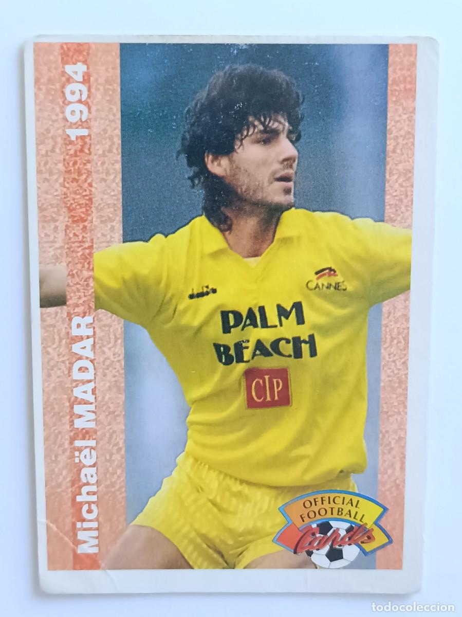 Cromos de F&uacute;tbol: #225 MICHAEL MADAR (CANNES) FOOTBALL CARD 1993/1994 PANINI