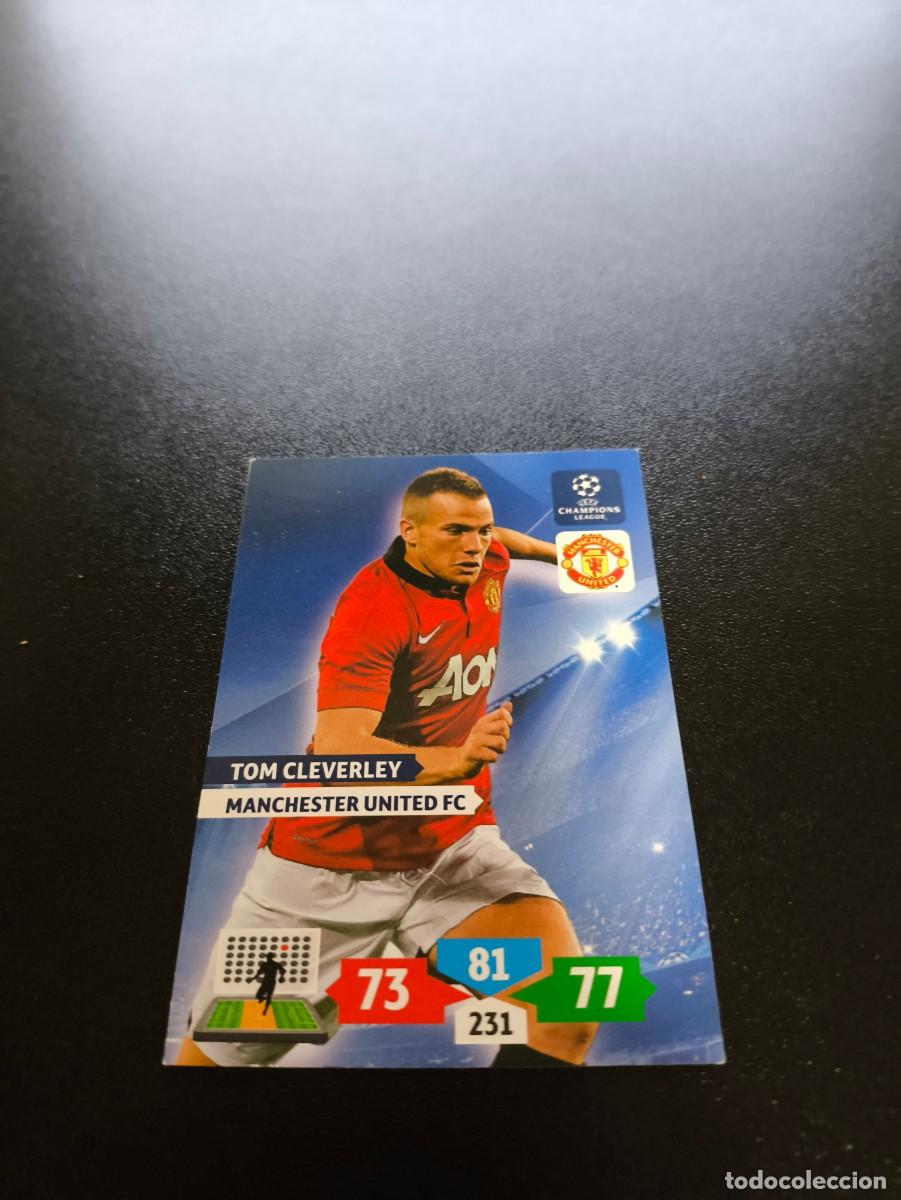 Cromos de F&uacute;tbol: Tom Cleverley MANCHESTER UNITED PANINI ADRENALYN XL UEFA CHAMPIONS LEAGUE 2013 2014 13 14