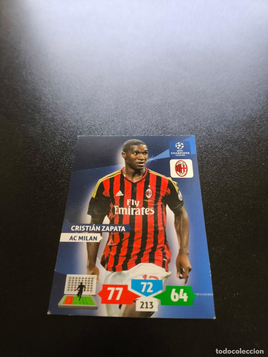 Cromos de Futebol: Cristi&aacute;n Zapata MILAN PANINI ADRENALYN XL UEFA CHAMPIONS LEAGUE 2013 2014 13 14