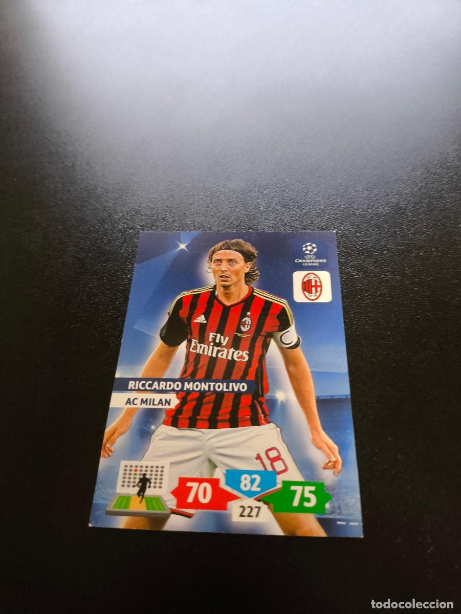 Cromos de Futebol: Riccardo Montolivo MILAN PANINI ADRENALYN XL UEFA CHAMPIONS LEAGUE 2013 2014 13 14