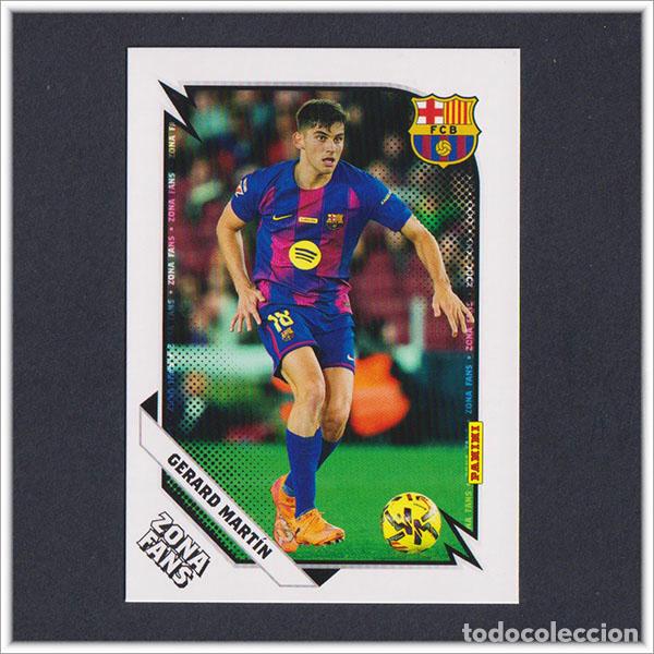 Cromos de Futebol: PANINI CLUB 2025 2026 25 26 BARCELONA GERARD MART&Iacute;N 35 ZONA FANS BAR&Ccedil;A LIGA ALBUM COLECCI&Oacute;N