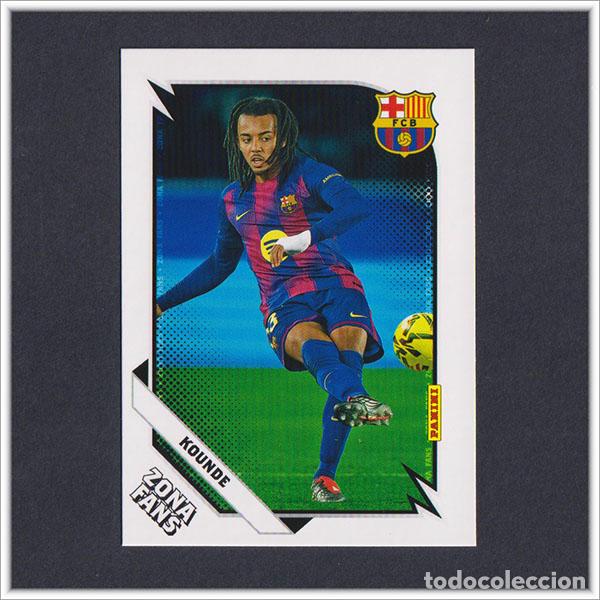 Cromos de Futebol: PANINI CLUB 2025 2026 25 26 BARCELONA KOUNDE 32 ZONA FANS BAR&Ccedil;A LIGA ALBUM COLECCI&Oacute;N
