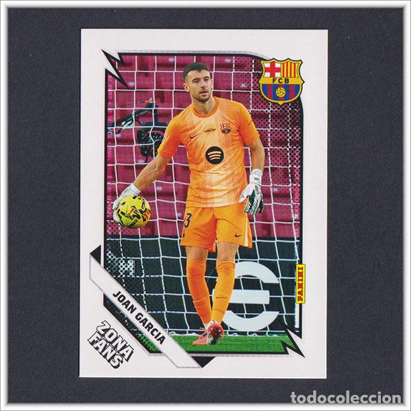 Cromos de F&uacute;tbol: PANINI CLUB 2025 2026 25 26 BARCELONA JOAN GARC&Iacute;A 31 ZONA FANS BAR&Ccedil;A LIGA ALBUM COLECCI&Oacute;N
