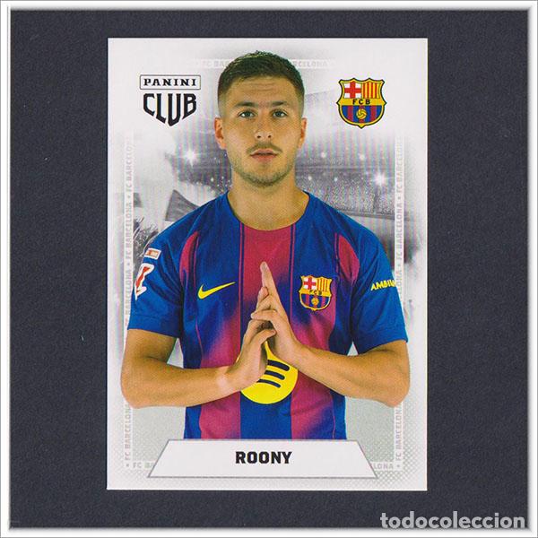 Cromos de F&uacute;tbol: PANINI CLUB 2025 2026 25 26 BARCELONA ROONY BARDGHJI 26 BAR&Ccedil;A LIGA ALBUM COLECCI&Oacute;N F&Uacute;TBOL