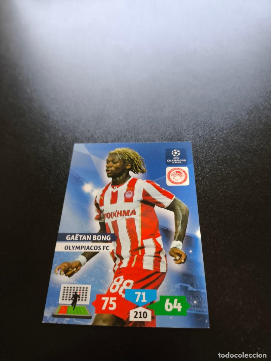 Cromos de F&uacute;tbol: Ga&euml;tan Bong Olympiacos FC PANINI ADRENALYN XL UEFA CHAMPIONS LEAGUE 2013 2014 13 14