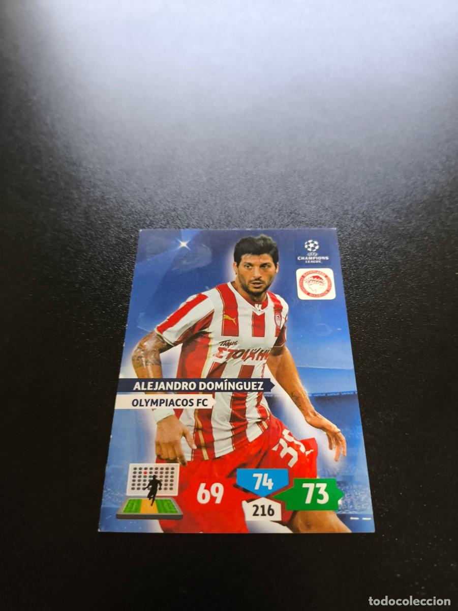Cartes &agrave; collectionner de Football: Alejandro Dom&iacute;nguez Olympiacos FC PANINI ADRENALYN XL UEFA CHAMPIONS LEAGUE 2013 2014 13 14