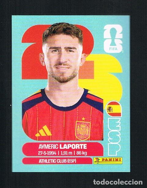Cartes &agrave; collectionner de Football: STICKER FIFA WORLD CUP 2026 ESPA&Ntilde;A N&ordm; 4 AYMERIC LAPORTE