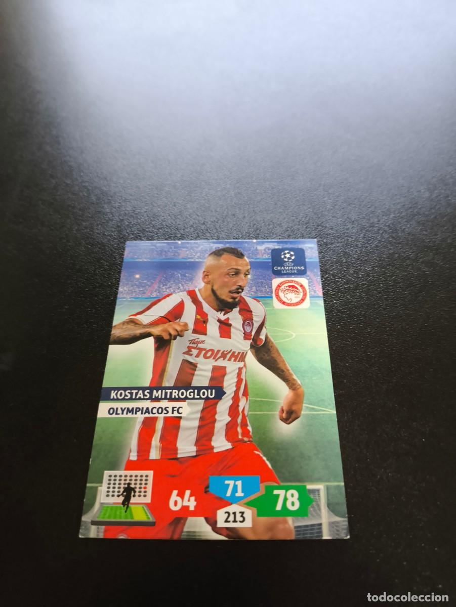 Cromos de F&uacute;tbol: Kostas Mitroglou Olympiacos FC PANINI ADRENALYN XL UEFA CHAMPIONS LEAGUE 2013 2014 13 14