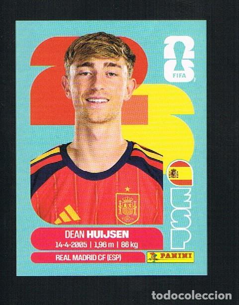 Cromos de F&uacute;tbol: STICKER FIFA WORLD CUP 2026 ESPA&Ntilde;A N&ordm; 5 DEAN HUIJSEN