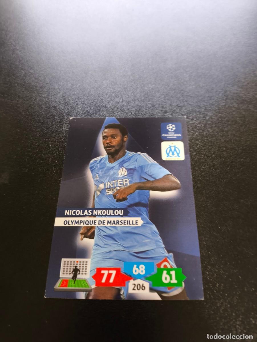 Cromos de F&uacute;tbol: Nicolas Nkoulou Olympique De Marseille PANINI ADRENALYN XL UEFA CHAMPIONS LEAGUE 2013 2014 13 14