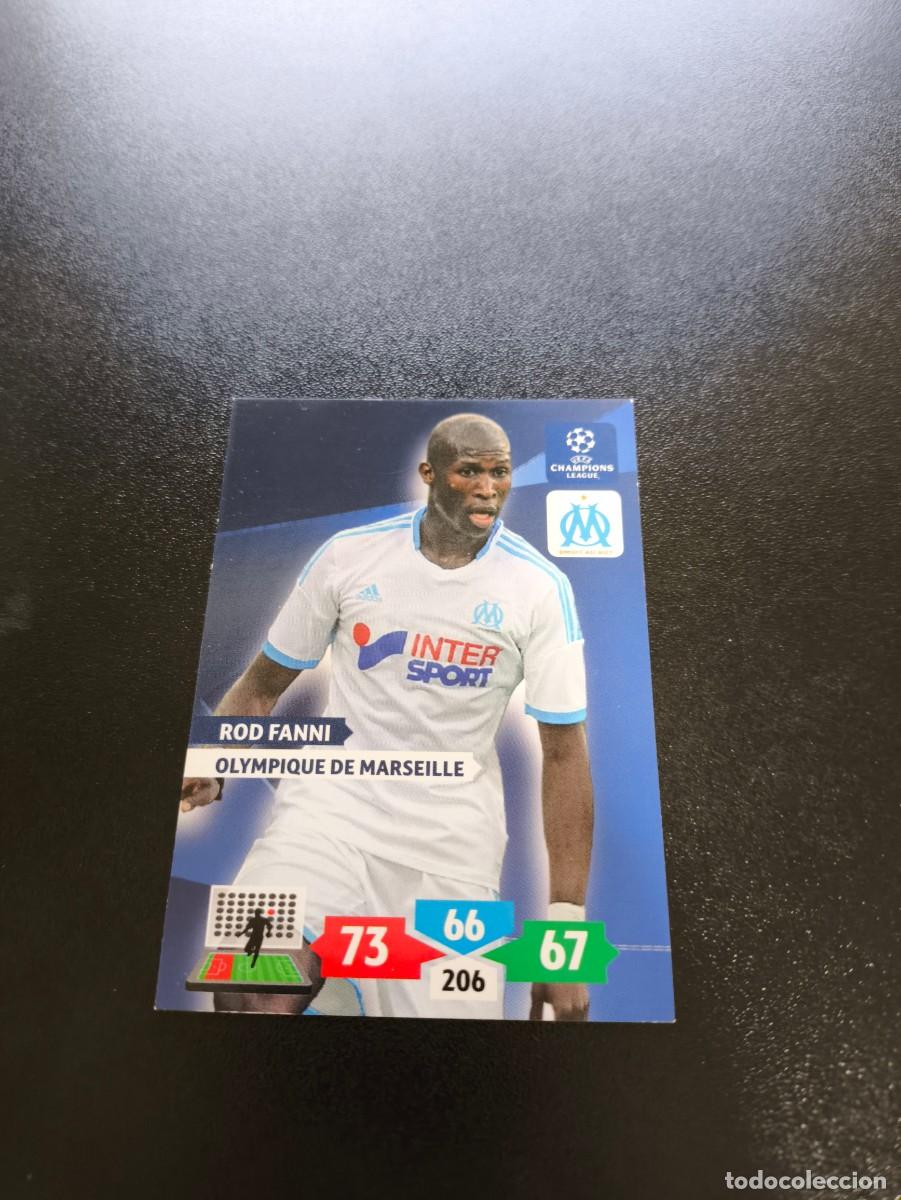 Cromos de F&uacute;tbol: Rod Fanni Olympique De Marseille PANINI ADRENALYN XL UEFA CHAMPIONS LEAGUE 2013 2014 13 14