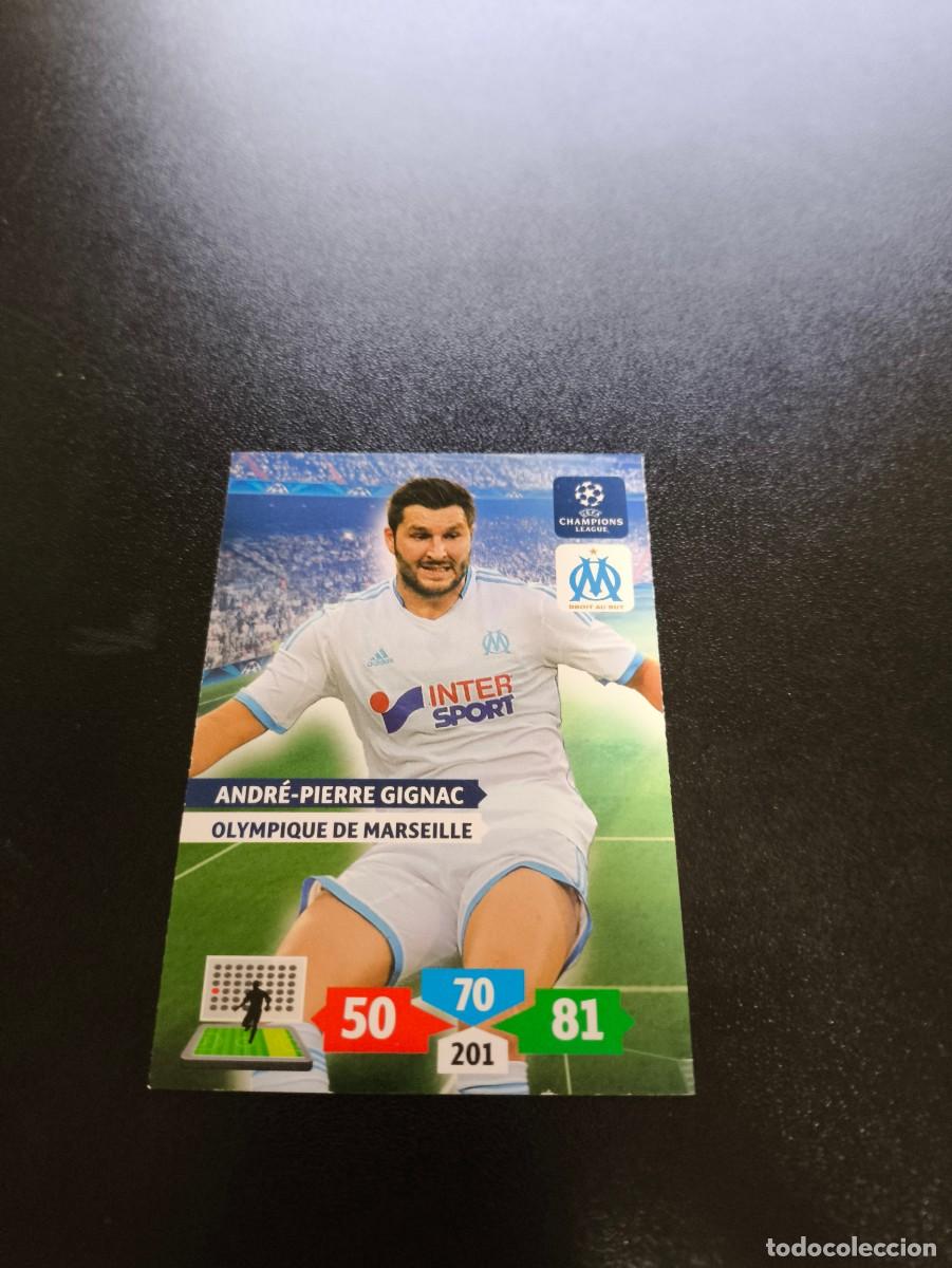 Cromos de F&uacute;tbol: Andr&eacute;-Pierre Gignac Olympique De Marseille PANINI ADRENALYN XL UEFA CHAMPIONS LEAGUE 2013 2014 13 14