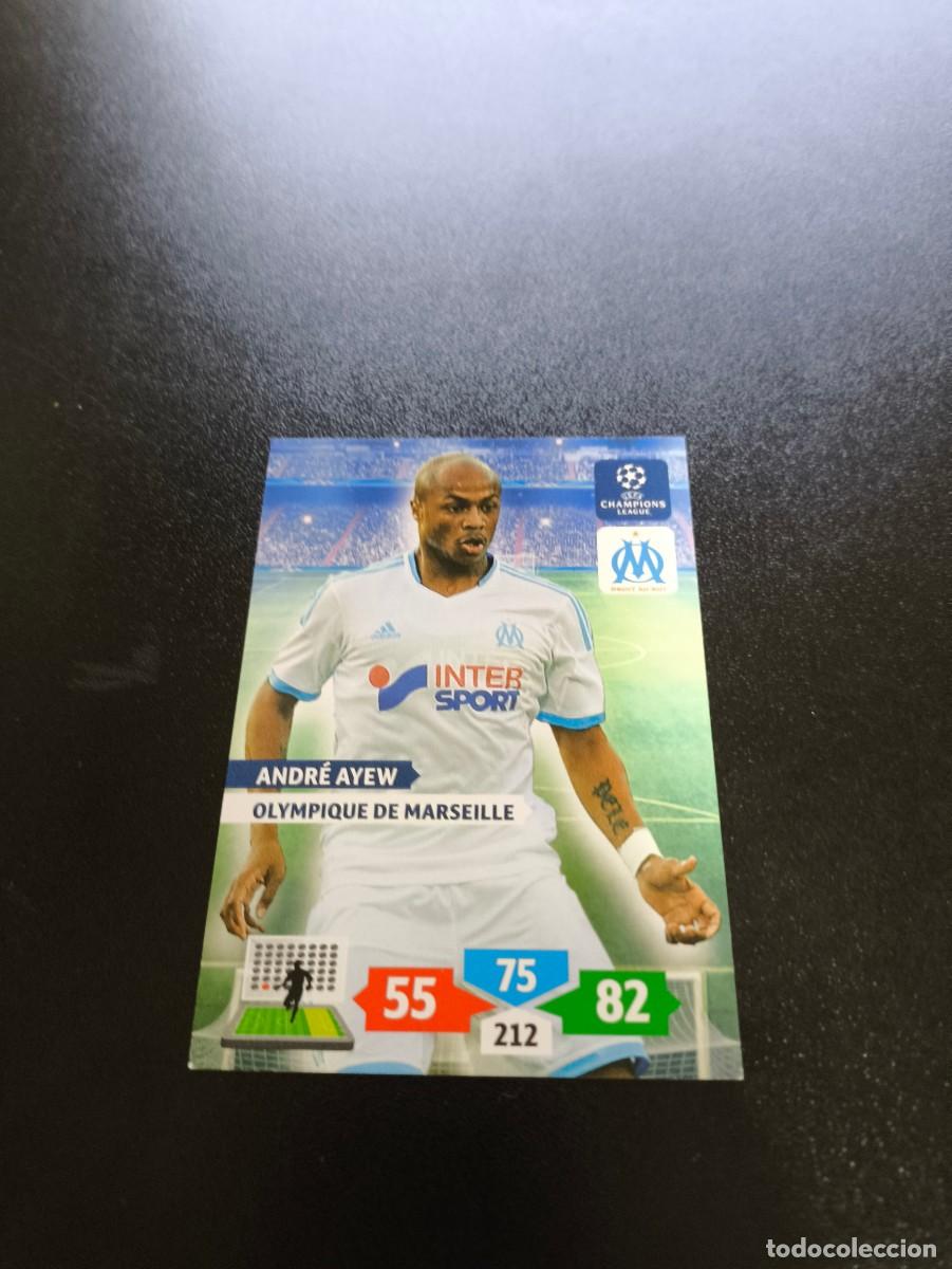 Cromos de F&uacute;tbol: Andr&eacute; Ayew Olympique De Marseille PANINI ADRENALYN XL UEFA CHAMPIONS LEAGUE 2013 2014 13 14