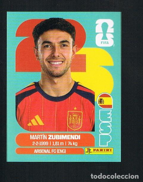 Cromos de F&uacute;tbol: STICKER FIFA WORLD CUP 2026 ESPA&Ntilde;A N&ordm; 9 MARTIN ZUBIMENDI