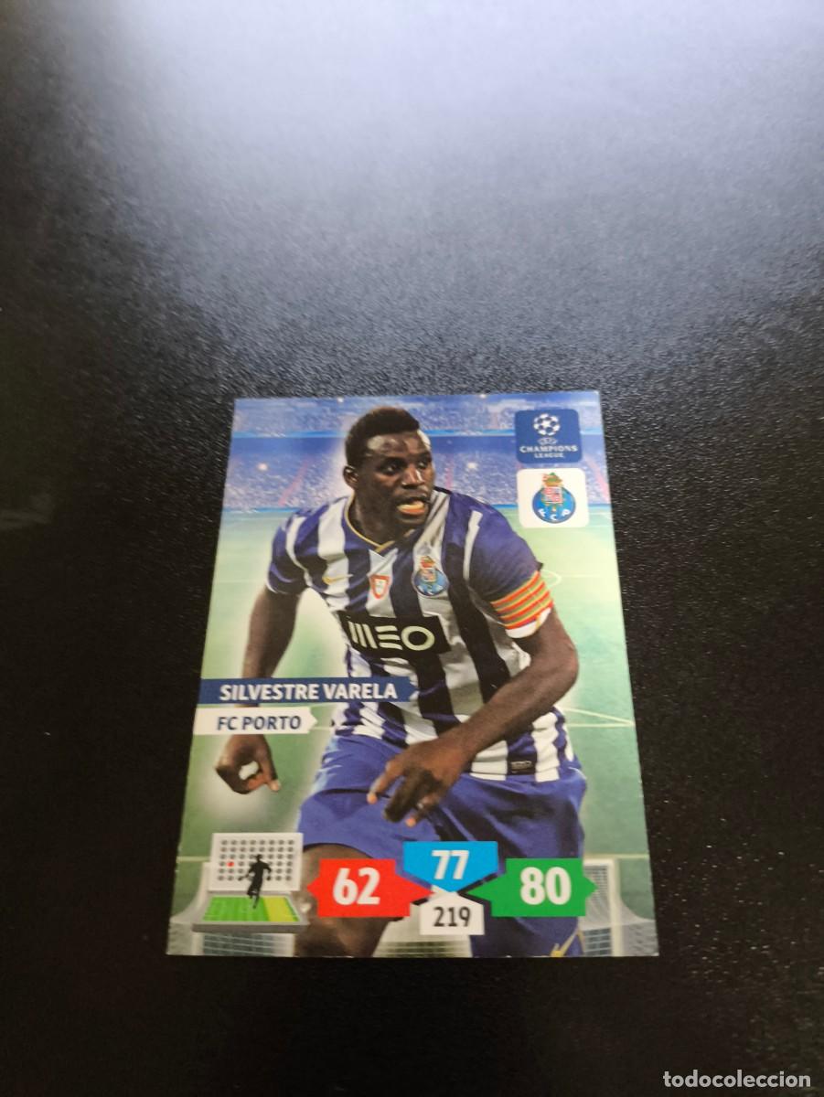 Cromos de F&uacute;tbol: Silvestre Varela PORTO OPORTO PANINI ADRENALYN XL UEFA CHAMPIONS LEAGUE 2013 2014 13 14