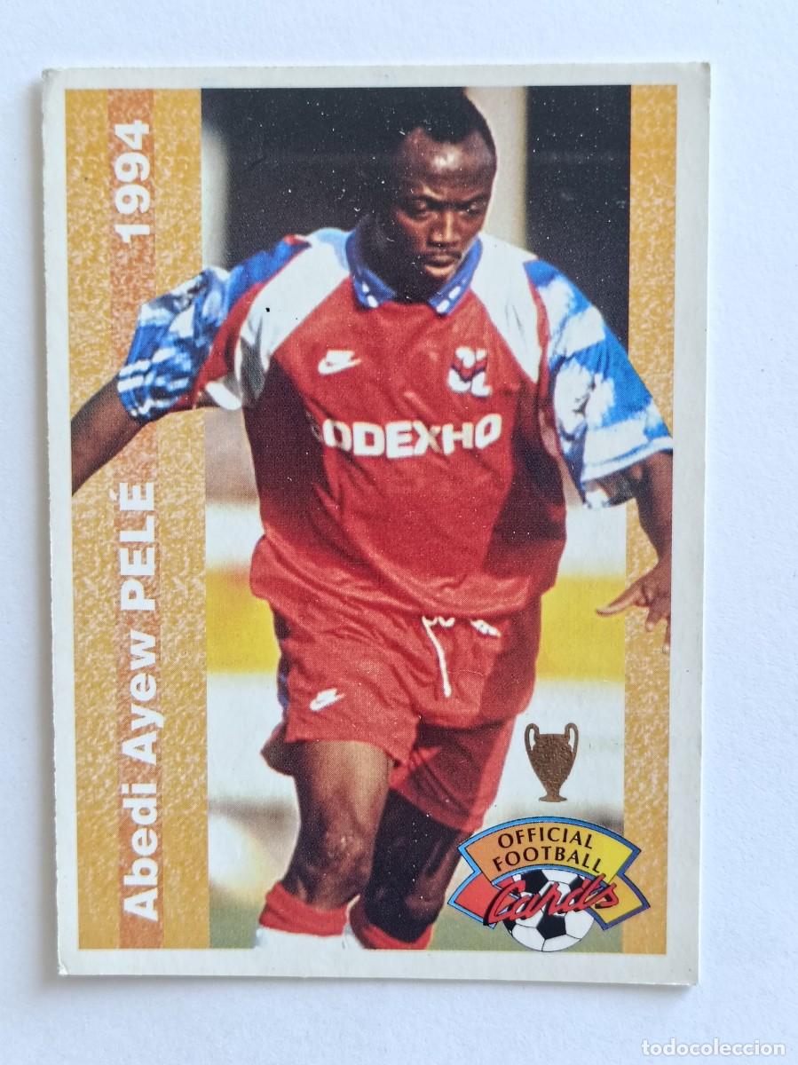 Cromos de F&uacute;tbol: #237 ABEDI AYEW PELE (OLYMPIQUE LYON) FOOTBALL CARD 1993/1994 PANINI