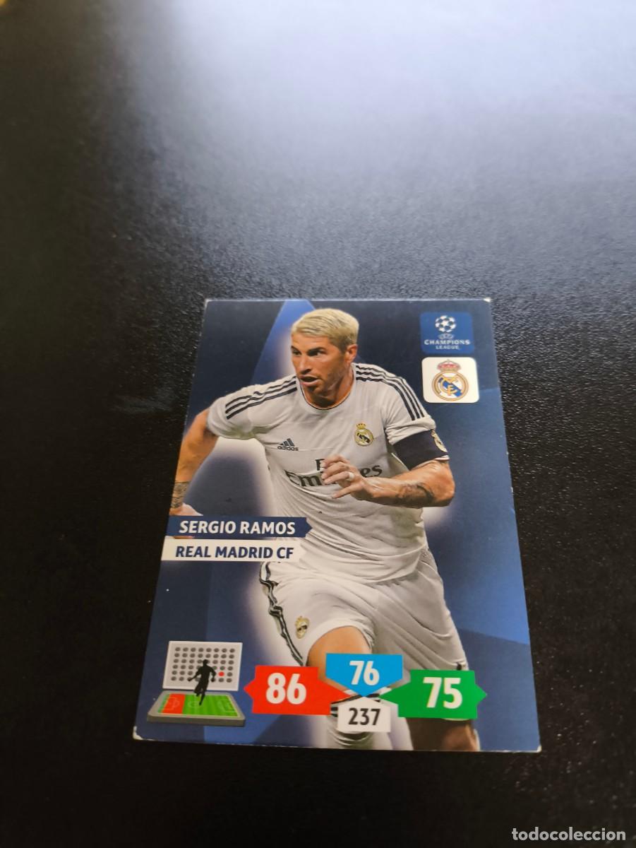 Cromos de F&uacute;tbol: Sergio Ramos REAL MADRID PANINI ADRENALYN XL UEFA CHAMPIONS LEAGUE 2013 2014 13 14 NO LIGA ESTE