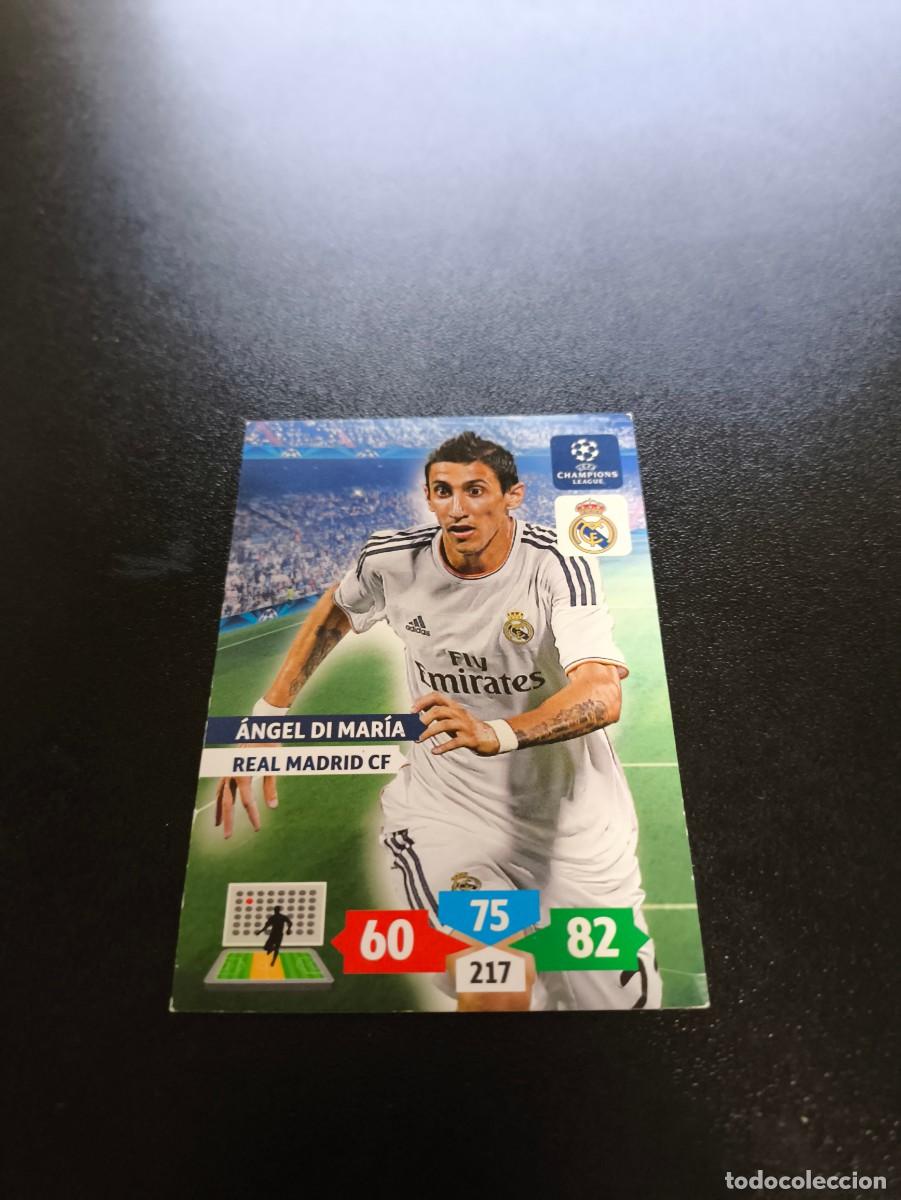Cromos de F&uacute;tbol: &Aacute;ngel Di Mar&iacute;a REAL MADRID PANINI ADRENALYN XL UEFA CHAMPIONS LEAGUE 2013 2014 13 14 NO LIGA ESTE