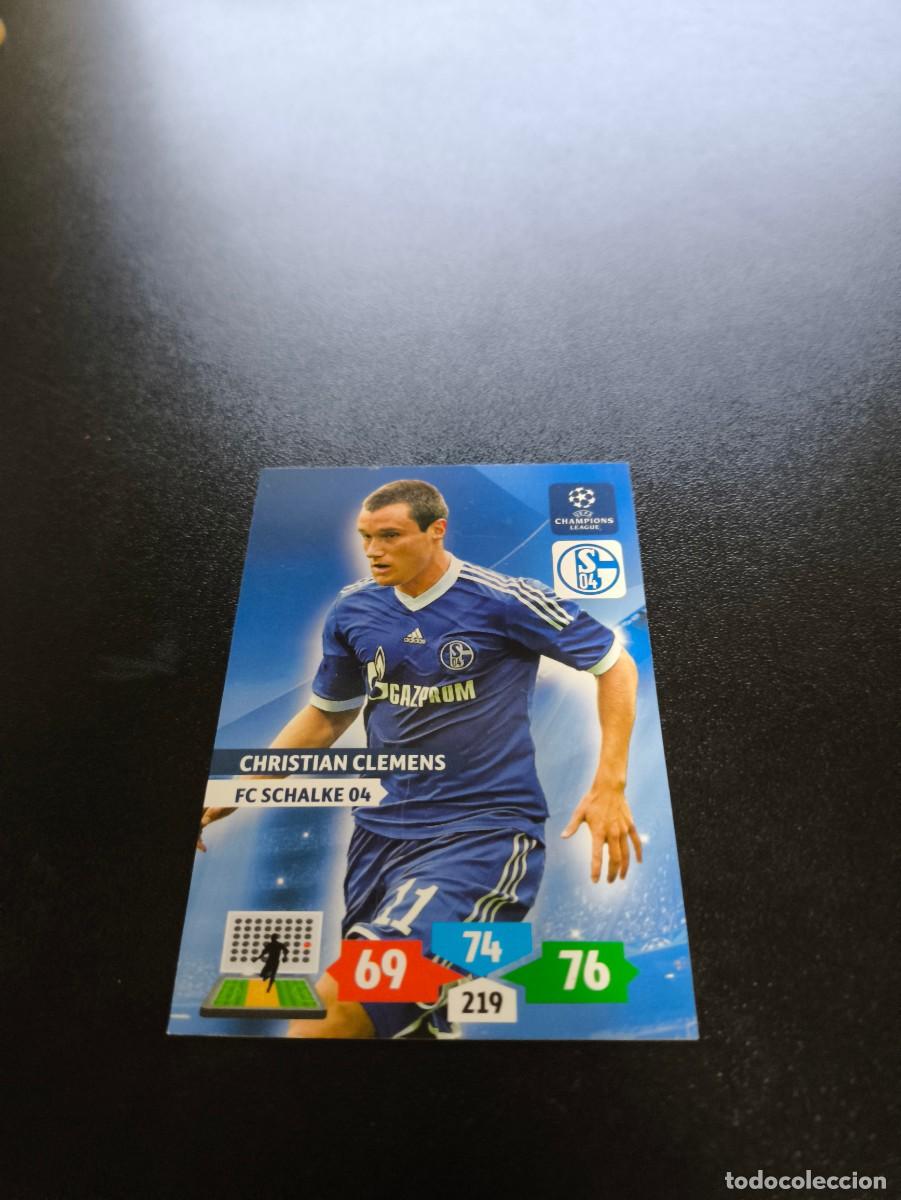 Cromos de F&uacute;tbol: Christian Clemens FC Schalke 04 PANINI ADRENALYN XL UEFA CHAMPIONS LEAGUE 2013 2014 13 14