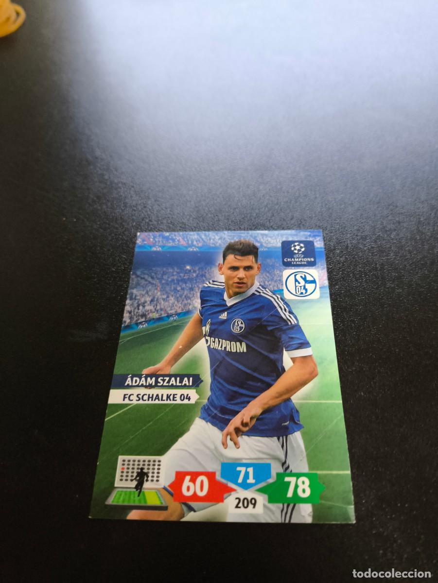 Cromos de F&uacute;tbol: &Aacute;d&aacute;m Szalai FC Schalke 04 PANINI ADRENALYN XL UEFA CHAMPIONS LEAGUE 2013 2014 13 14