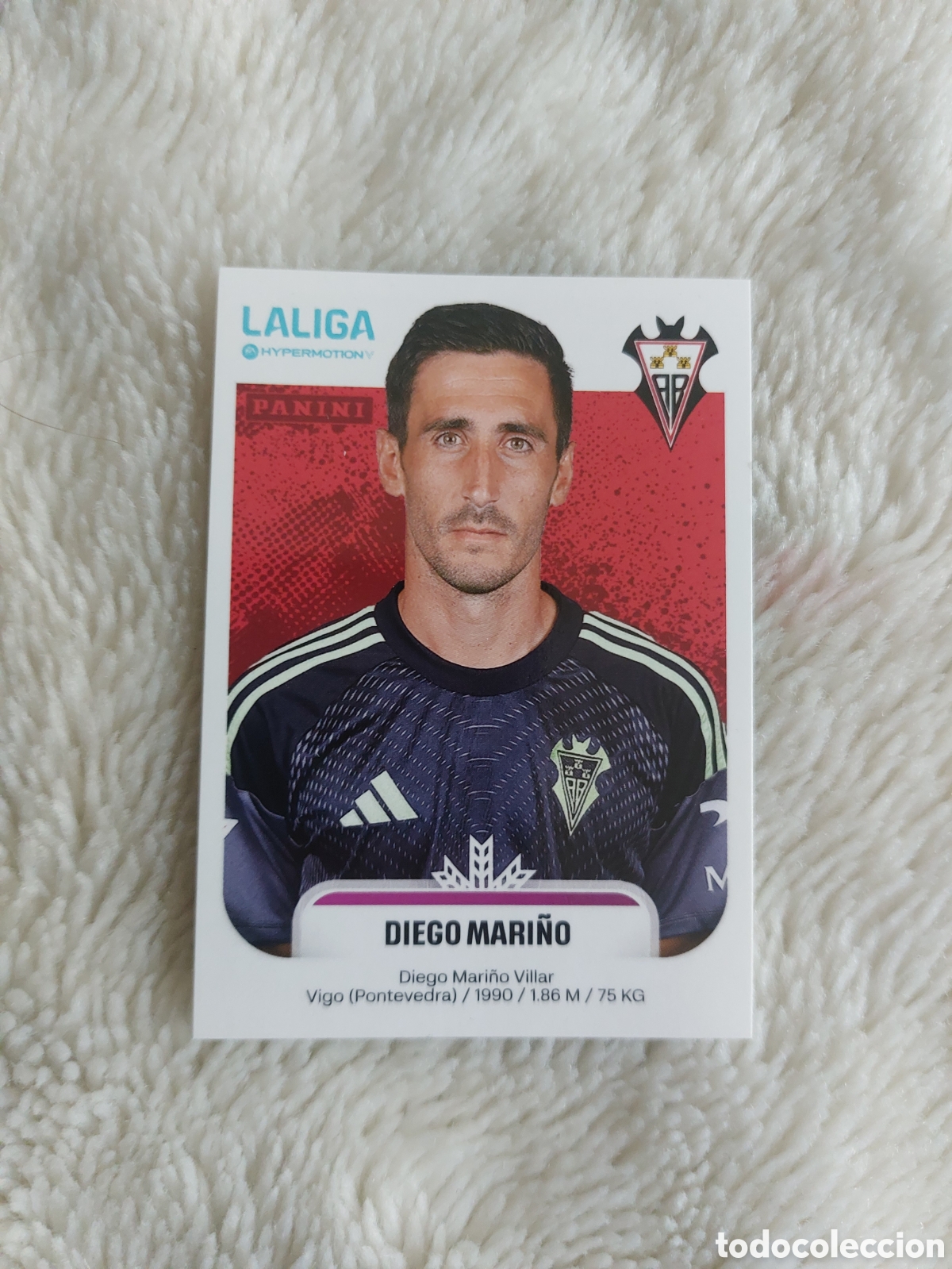 Cromos de F&uacute;tbol: 5 DIEGO MARI&Ntilde;O ALBACETE ⚽ PANINI LIGA HYPERMOTION 25 26 2025 2026
