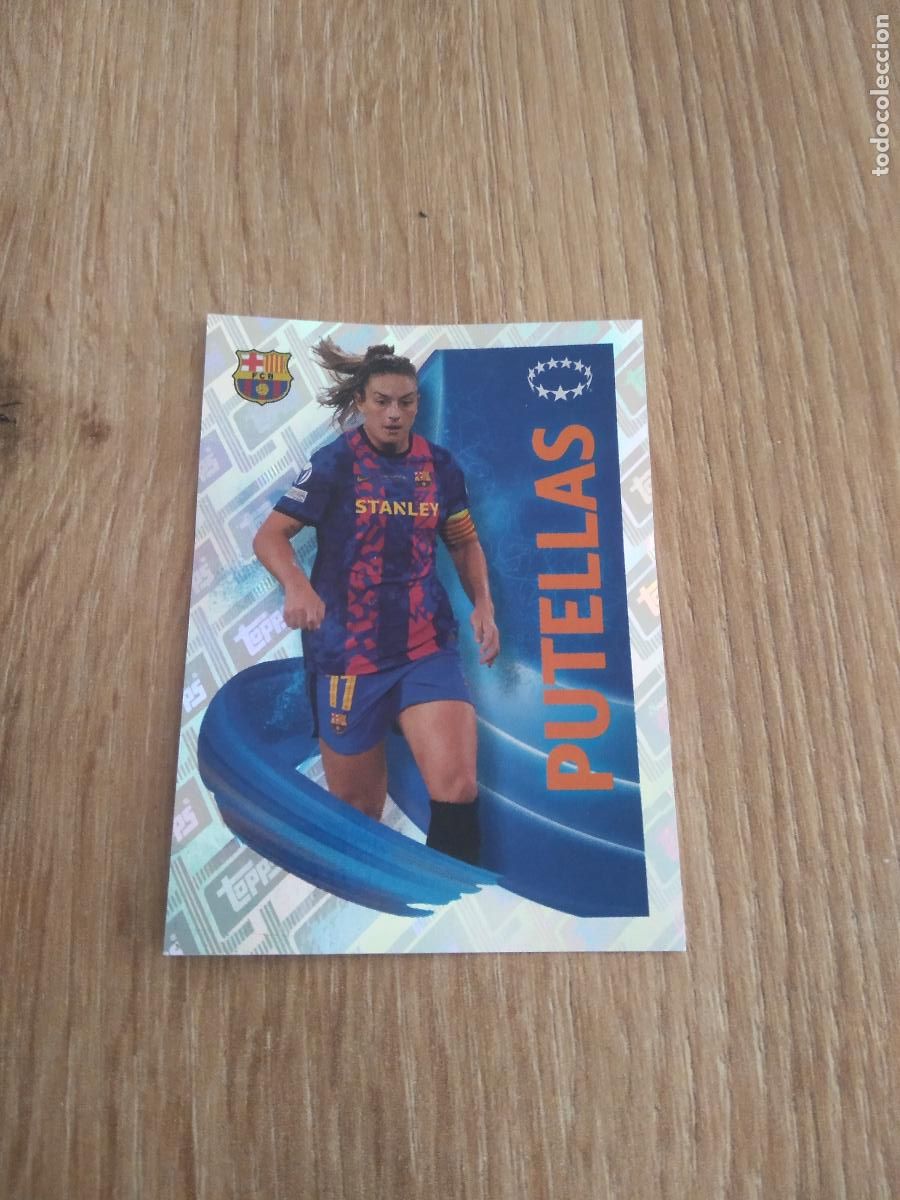 Cromos de F&uacute;tbol: 24 ALEXIA PUTELLAS BARCELONA BAR&Ccedil;A CROMO FUTBOL UEFA CHAMPIONS LEAGUE 2022-2023 TOPPS 22-23