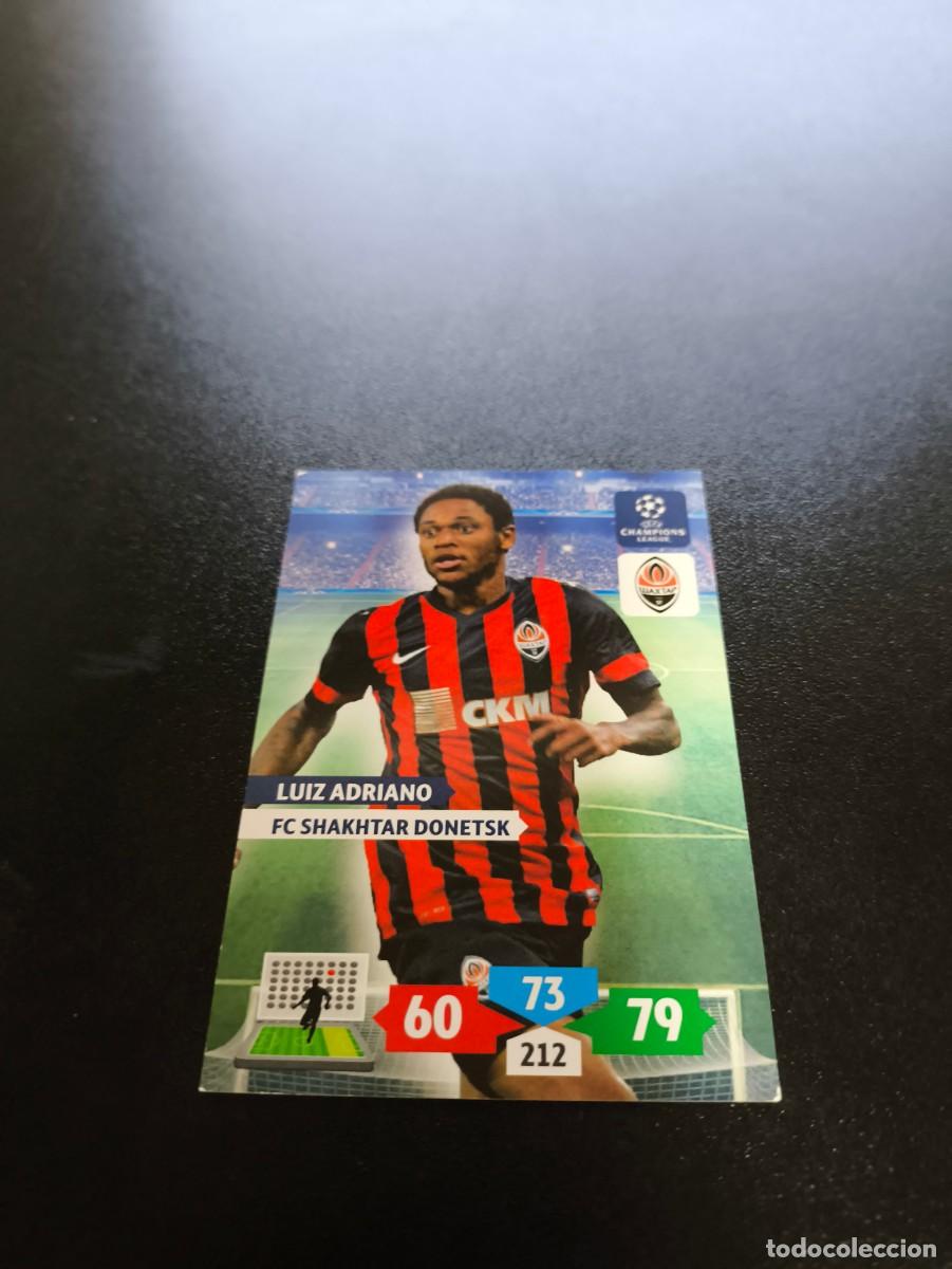 Cromos de F&uacute;tbol: Luiz Adriano FC Shakhtar Donetsk PANINI ADRENALYN XL UEFA CHAMPIONS LEAGUE 2013 2014 13 14