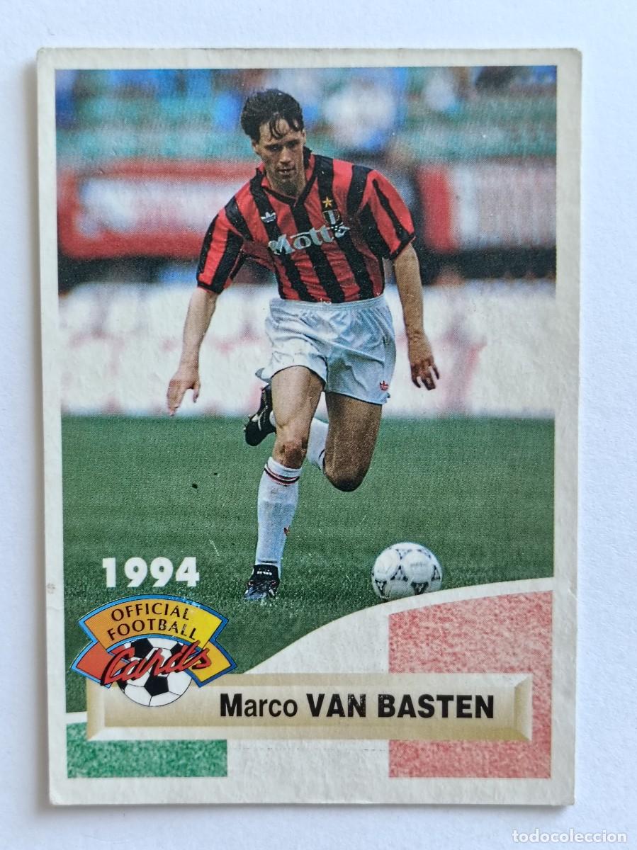 Cromos de F&uacute;tbol: #244 MARCO VAN BASTEN (A.C. MILAN) FOOTBALL CARD 1993/1994 PANINI