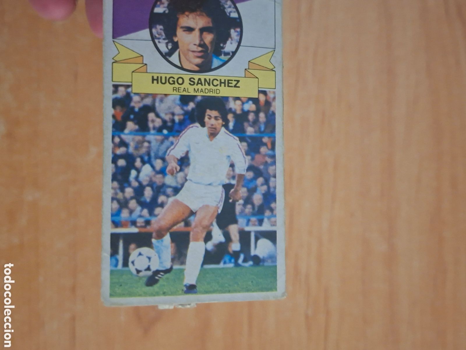 Fu&szlig;ball-Sticker: Este 85 86 hugo S&aacute;nchez Madrid sin publicidad 19 fichaje despegado ver fotos