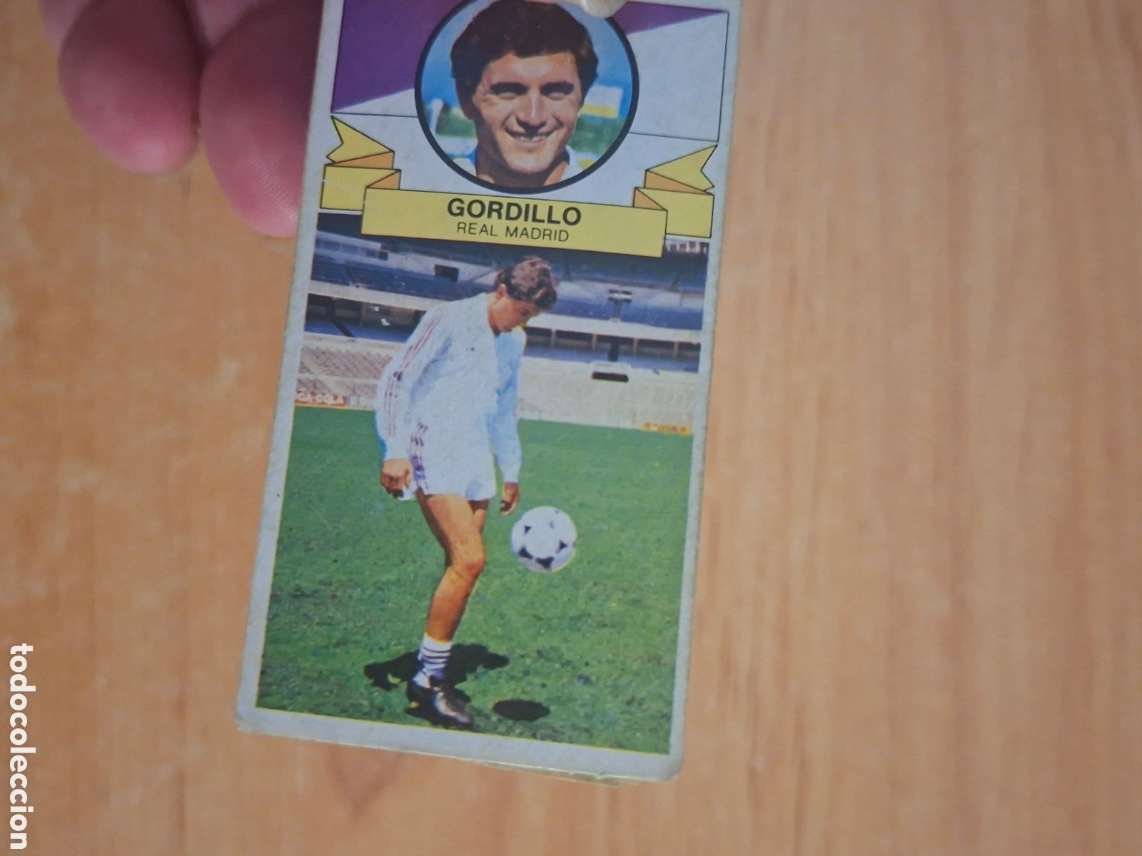 Cromos de F&uacute;tbol: Este 85 86 gordillo Madrid sin publicidad 20 fichaje despegado ver fotos