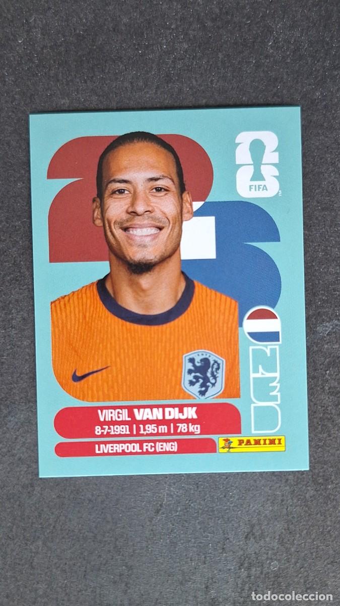 Fu&szlig;ball-Sticker: L1 VAN DIJK SELECCION PAISES BAJOS 3 MUNDIAL FIFA WORLD CUP 2026 PANINI NUNCA PEGADO SIN PEGAR