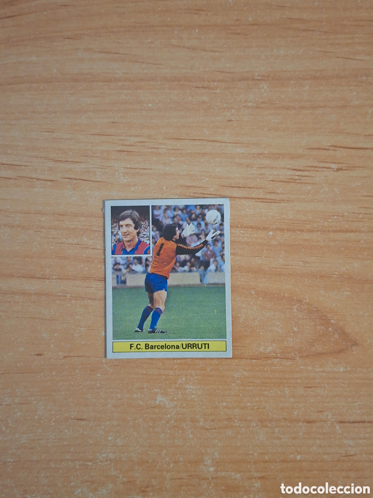 Fu&szlig;ball-Sticker: Este 81 82 urruti Barcelona doble despegado ver fotos