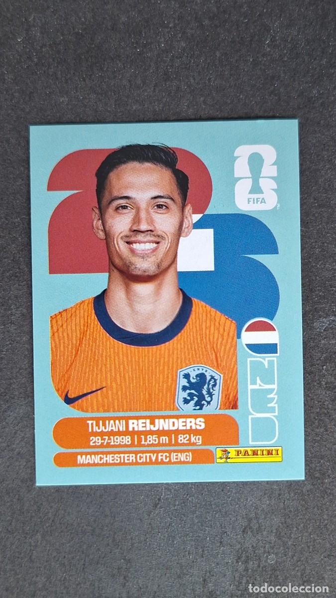 Cromos de F&uacute;tbol: L1 REIJNDERS SELECCION PAISES BAJOS 10 MUNDIAL FIFA WORLD CUP 2026 PANINI NUNCA PEGADO SIN PEGAR
