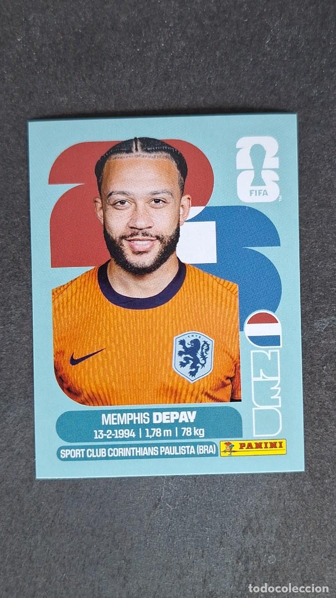 Cromos de F&uacute;tbol: L1 DEPAY SELECCION PAISES BAJOS 17 MUNDIAL FIFA WORLD CUP 2026 PANINI NUNCA PEGADO SIN PEGAR