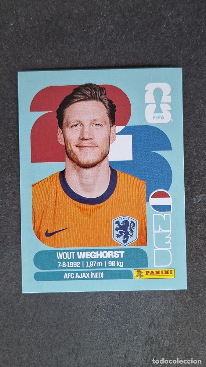 Cromos de F&uacute;tbol: L1 WEGHORST SELECCION PAISES BAJOS 19 MUNDIAL FIFA WORLD CUP 2026 PANINI NUNCA PEGADO SIN PEGAR