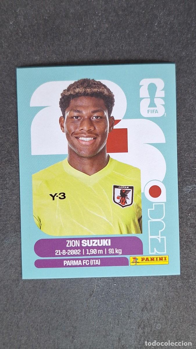 Cromos de F&uacute;tbol: L1 SUZUKI SELECCION JAPON 2 MUNDIAL FIFA WORLD CUP 2026 PANINI NUNCA PEGADO SIN PEGAR