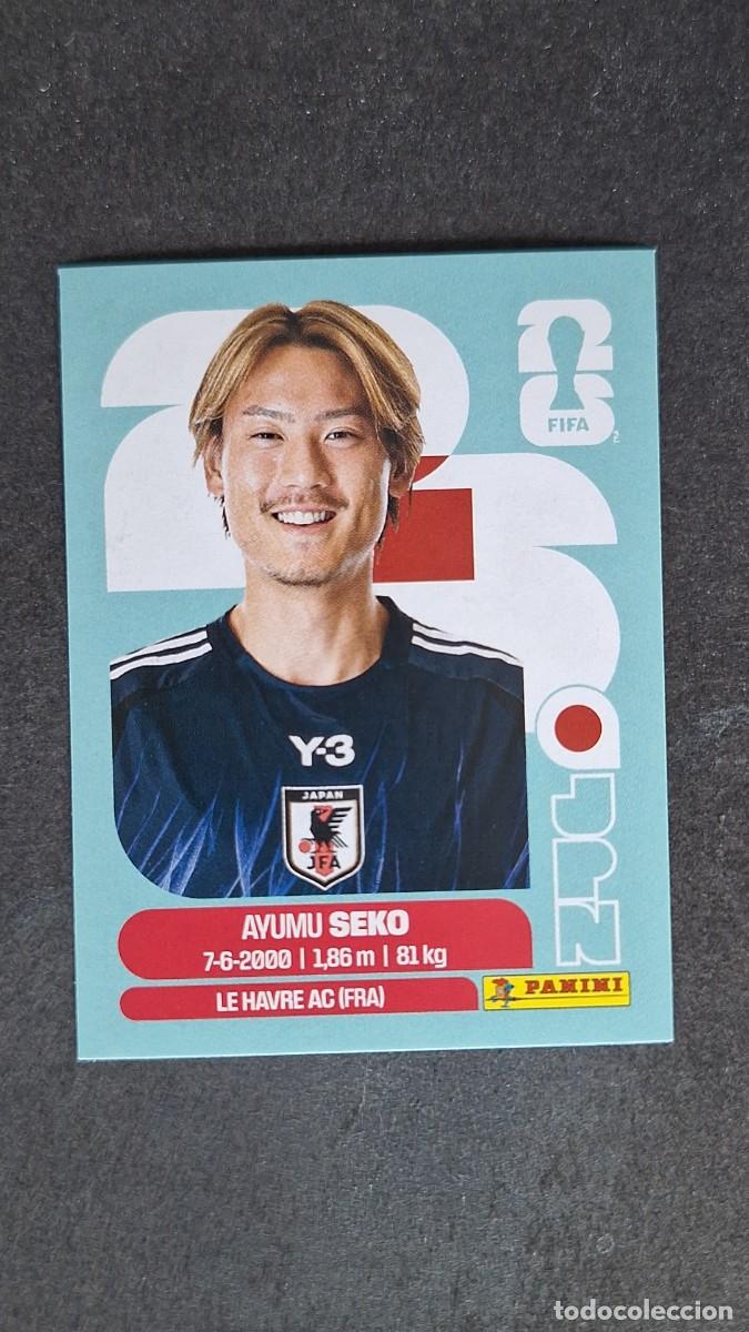 Cromos de F&uacute;tbol: L1 SEKO SELECCION JAPON 4 MUNDIAL FIFA WORLD CUP 2026 PANINI NUNCA PEGADO SIN PEGAR