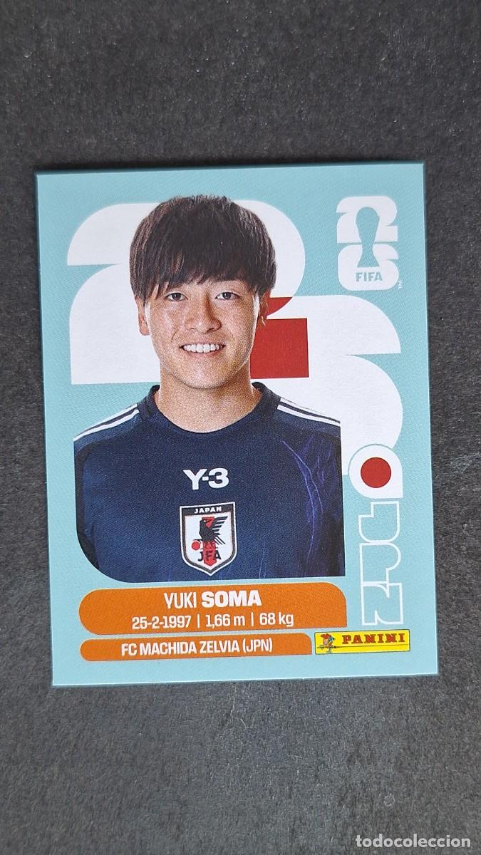 Cromos de F&uacute;tbol: L1 SOMA SELECCION JAPON 9 MUNDIAL FIFA WORLD CUP 2026 PANINI NUNCA PEGADO SIN PEGAR