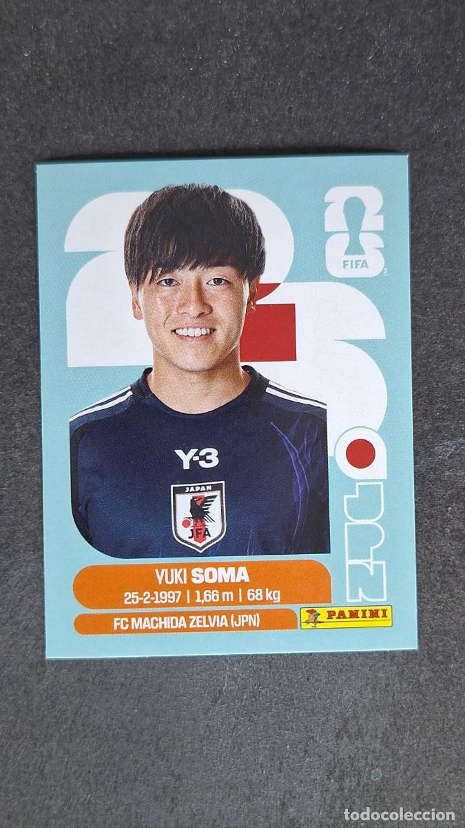 Cromos de F&uacute;tbol: L1 SOMA SELECCION JAPON 9 MUNDIAL FIFA WORLD CUP 2026 PANINI NUNCA PEGADO SIN PEGAR