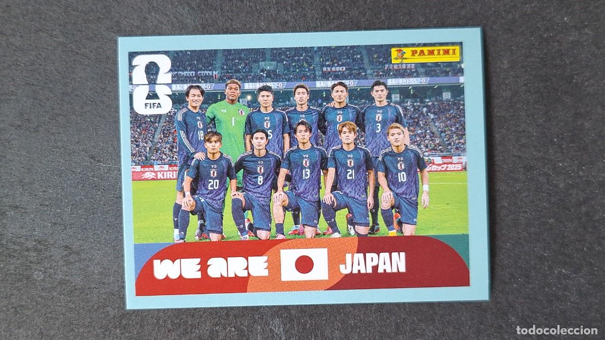 Cromos de F&uacute;tbol: L1 EQUIPO SELECCION JAPON 13 MUNDIAL FIFA WORLD CUP 2026 PANINI NUNCA PEGADO SIN PEGAR
