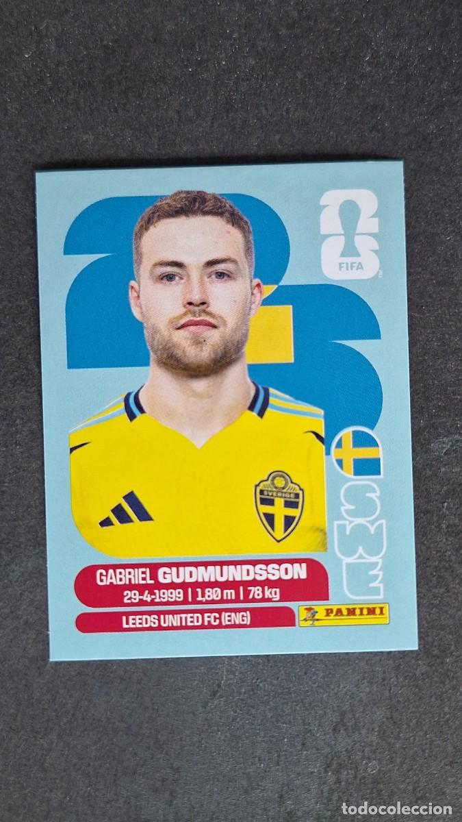 Cromos de F&uacute;tbol: L1 GUDMUNDSSON SELECCION SUECIA 4 MUNDIAL FIFA WORLD CUP 2026 PANINI NUNCA PEGADO SIN PEGAR